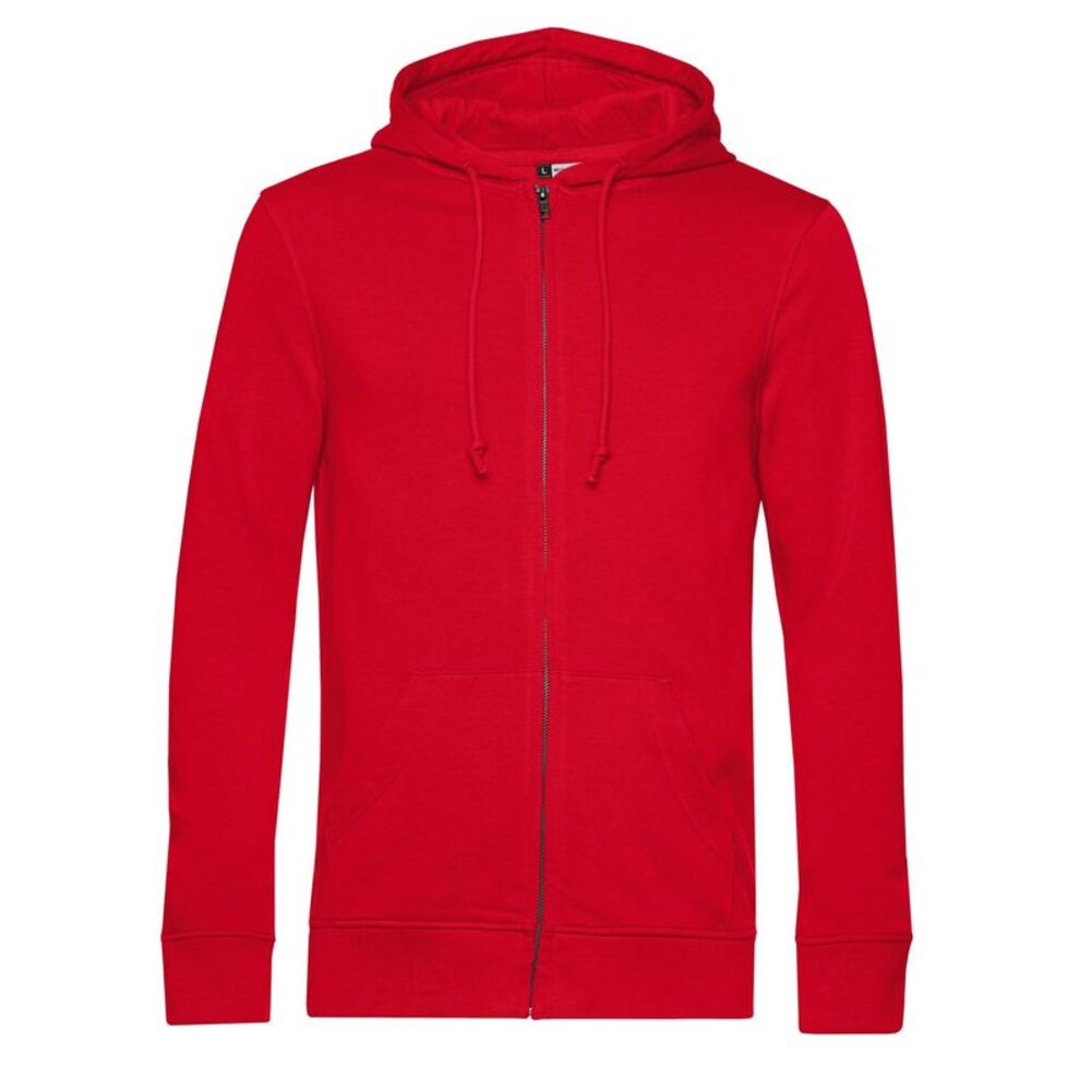 B&C Mens Hoodie / Red